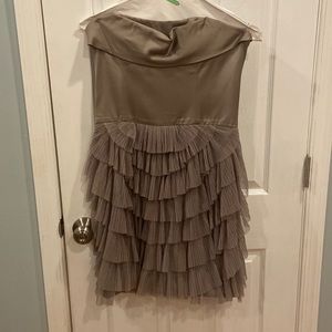 BCBG Max Azria Hazelnut Tiered Dress